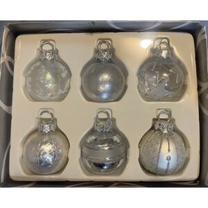 Department 56 Mercury Glass Ornament Placeholders In Box